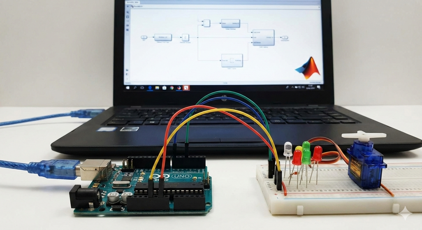 Simulink Arduino Programming MATLABTECH